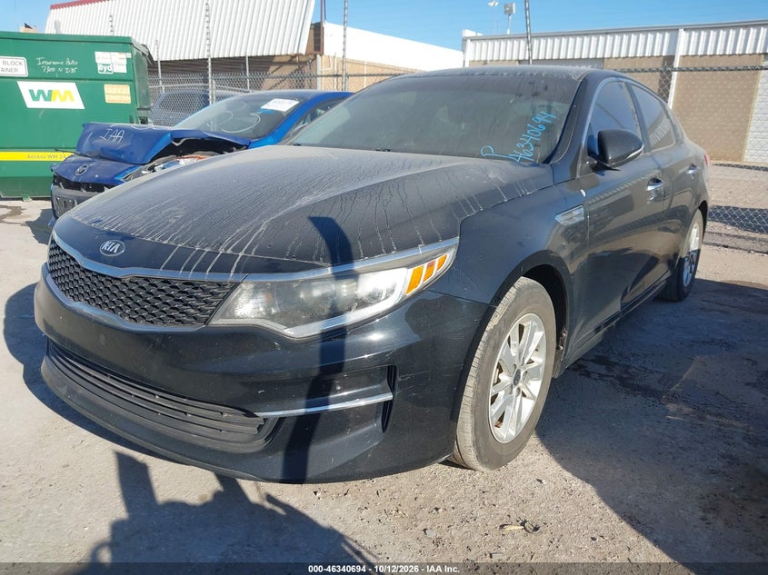 Vin: 5xxgt4l38jg201695, lot: 46840953, kia optima lx 20182