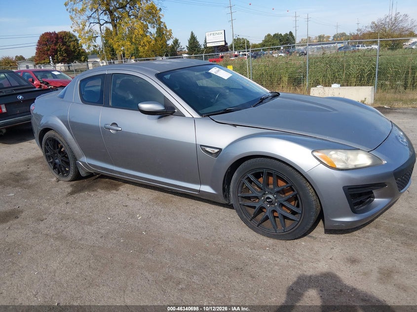 2010 Mazda Rx-8 Sport, Износ, IAAI, VIN JM1FE1C47A0403927