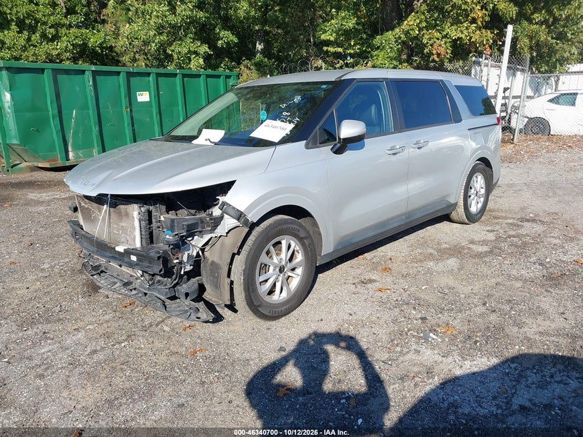 Vin: kndnb4h37n6113518, lot: 46840959, kia carnival mpv lx seat package 20222