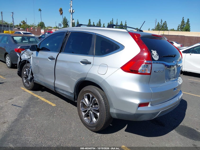 Vin: 5j6rm4h35fl119827, lot: 46840963, honda cr-v lx 20153