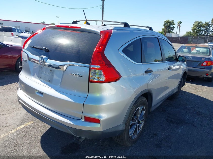 Vin: 5j6rm4h35fl119827, lot: 46840963, honda cr-v lx 20154