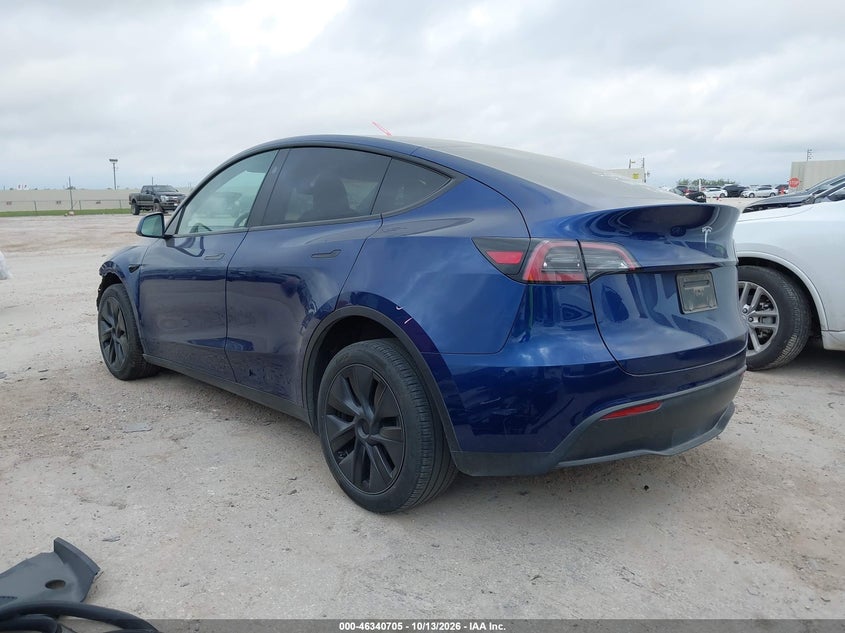 Vin: 7saygded1ra333226, lot: 46840964, tesla model y long range single motor rear-wheel drive/rwd 20243