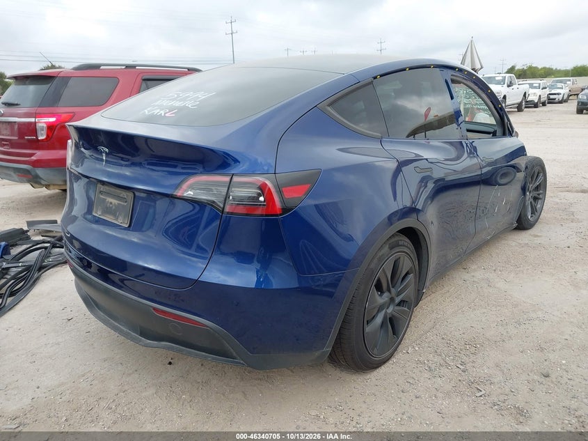 Vin: 7saygded1ra333226, lot: 46840964, tesla model y long range single motor rear-wheel drive/rwd 20244