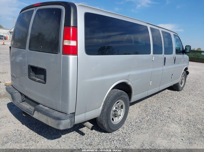 Vin: 1gazgpfgxg1187440, lot: 46840989, chevrolet express 3500 lt 20164