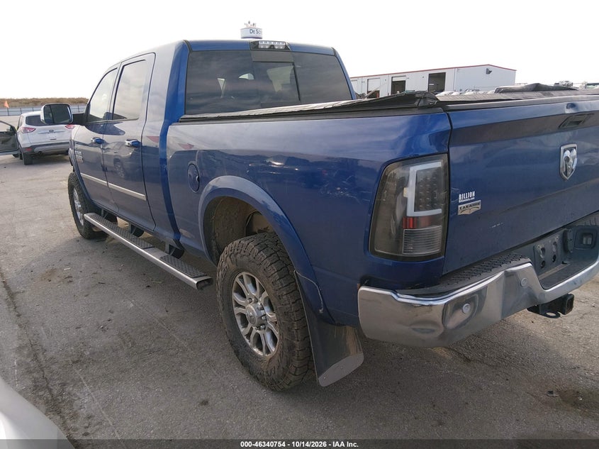 Vin: 3c6ur5nj3gg155919, lot: 46841013, ram 2500 laramie 20163