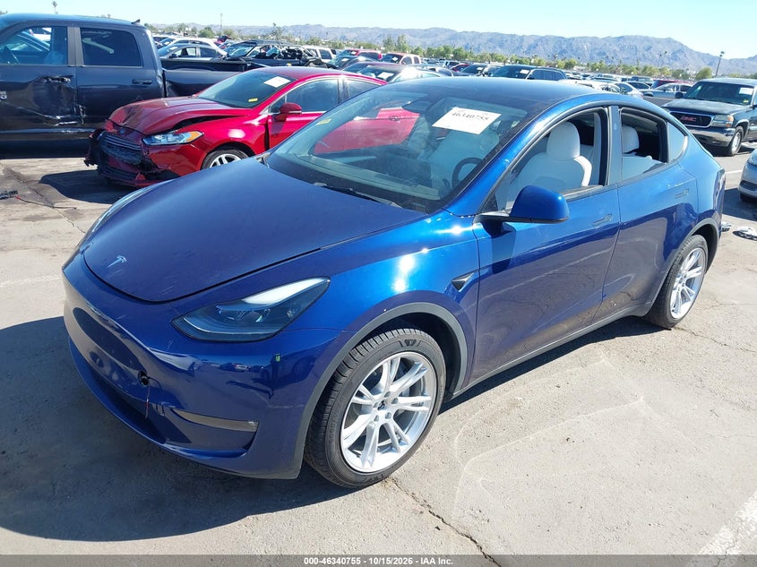 Vin: 7saygdee3pf902084, lot: 46841014, tesla model y awd/long range dual motor all-wheel drive 20232