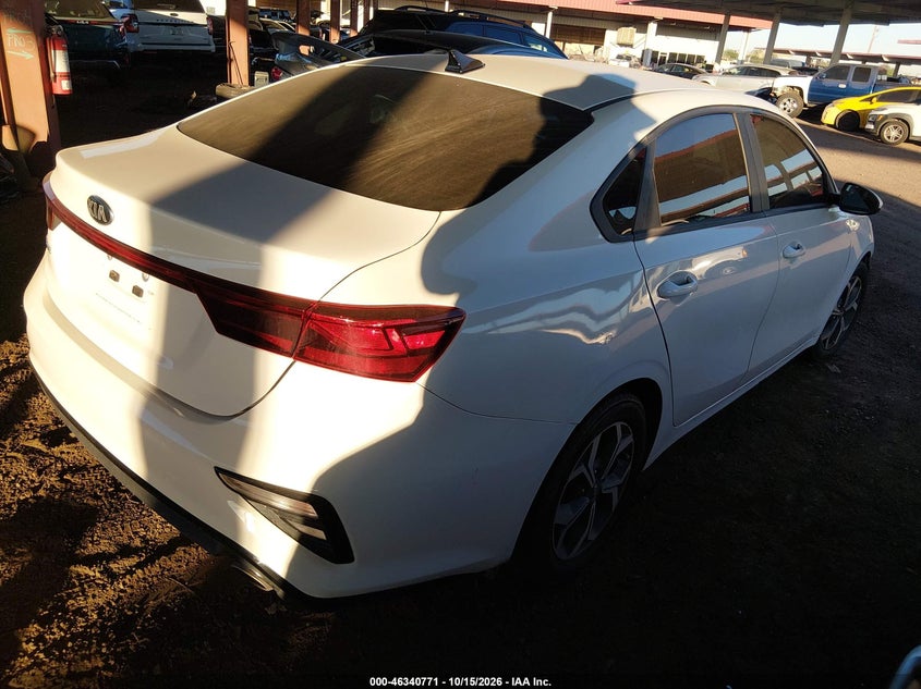 Vin: 3kpf24ad0me278763, lot: 46841030, kia forte lxs 20214