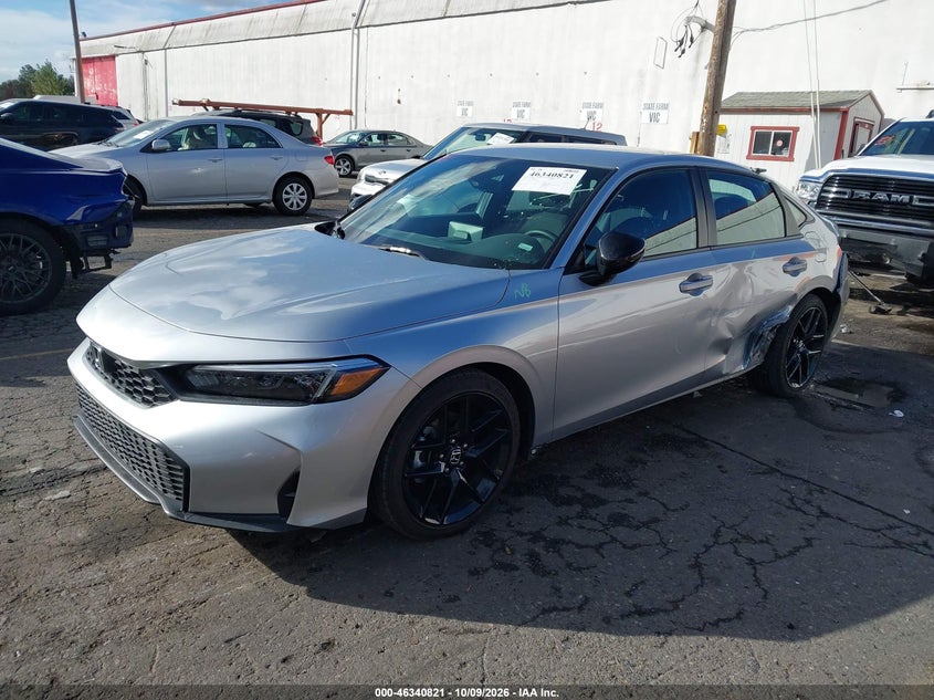 Vin: 2hgfe2f50th586775, lot: 46841080, honda civic sport 20262