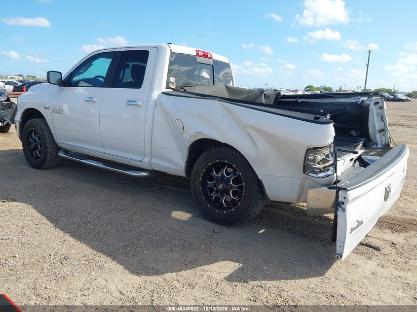 Vin: 1c6rr7gt5es365234, lot: 46841091, ram 1500 big horn 20143