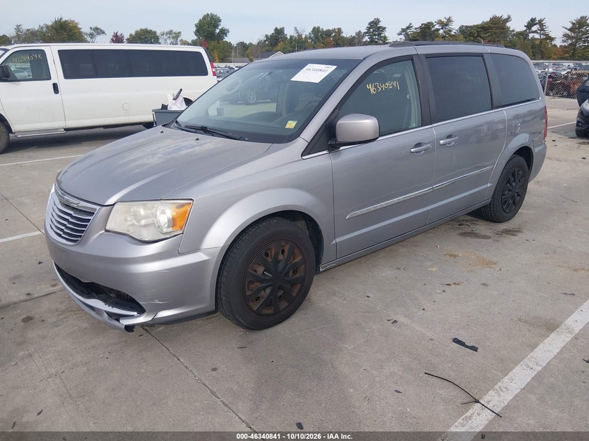 Vin: 2c4rc1bg9gr295825, lot: 46841100, chrysler town & country touring 20162