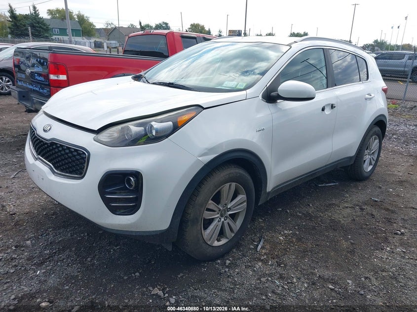 2017 Kia Sportage Lx, Theft Recovery, IAAI, VIN KNDPMCAC4H7169955 — photo 2
