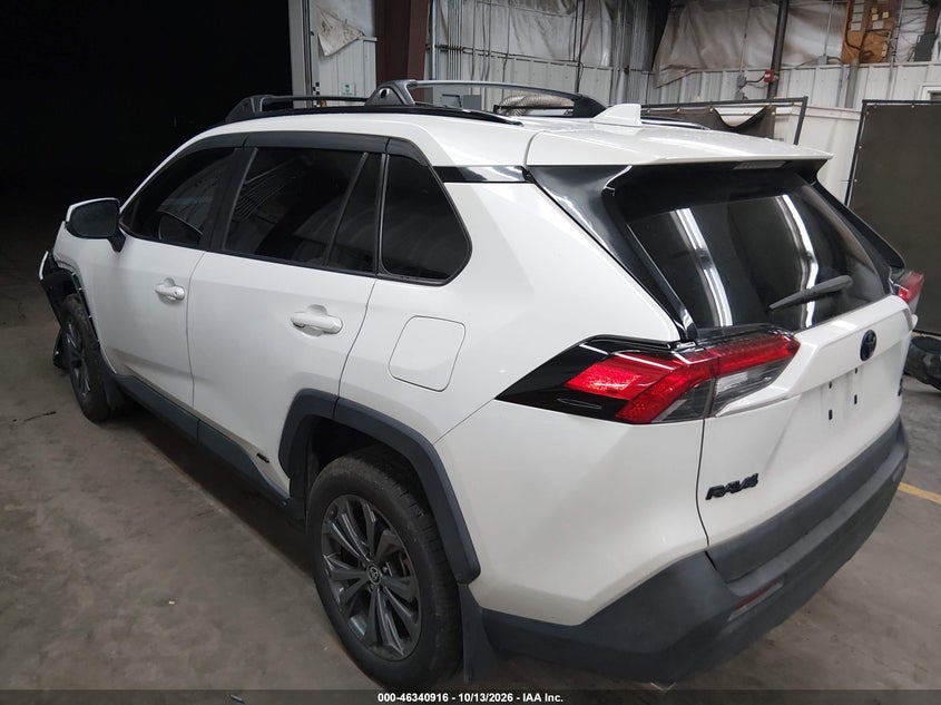 Vin: 4t3b6rfv9nu082702, lot: 46841175, toyota rav4 hybrid xle premium 20223