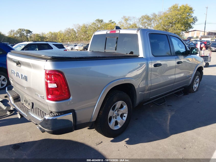 Vin: 1c6srffp7sn581029, lot: 46841177, ram 1500 big horn  4x4 5'7 box 20254