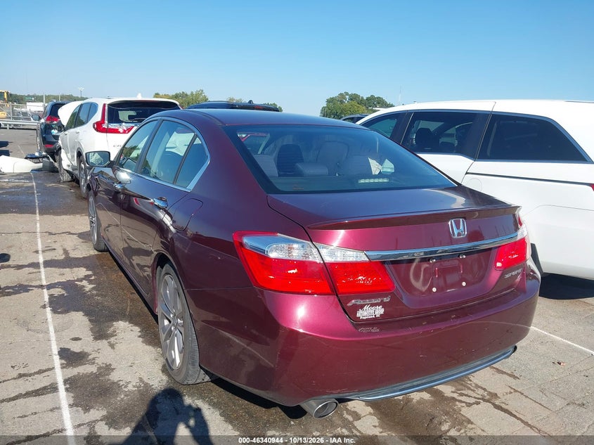 Vin: 1hgcr2f58da042614, lot: 46841203, honda accord sport 20133