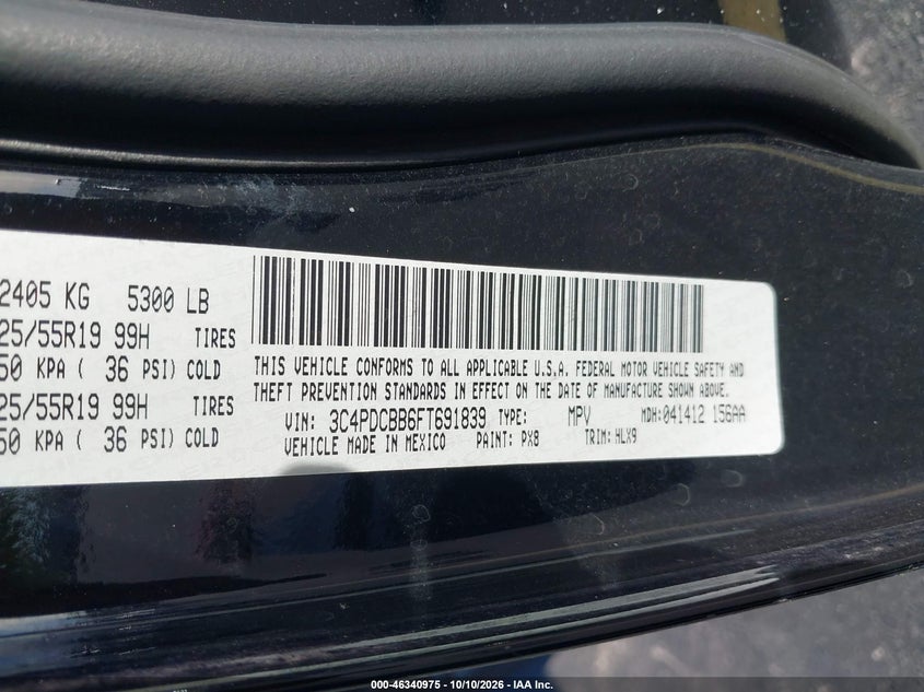 2015 DODGE JOURNEY SXT · Фото 9