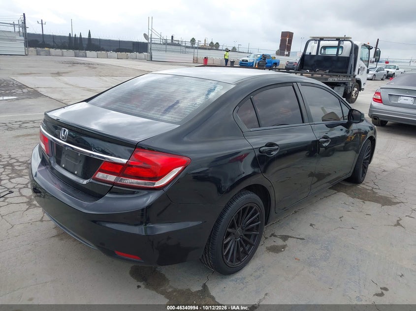 Vin: 19xfb2f59de268531, lot: 46841253, honda civic lx 20134