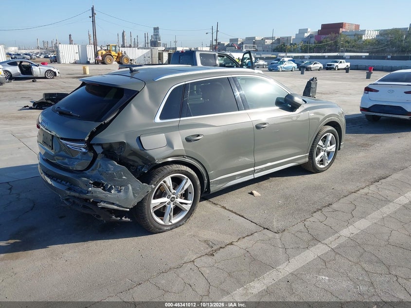Vin: wa1eecf36r1018952, lot: 46841271, audi q3 premium plus 45 tfsi s line quattro tiptronic 20244