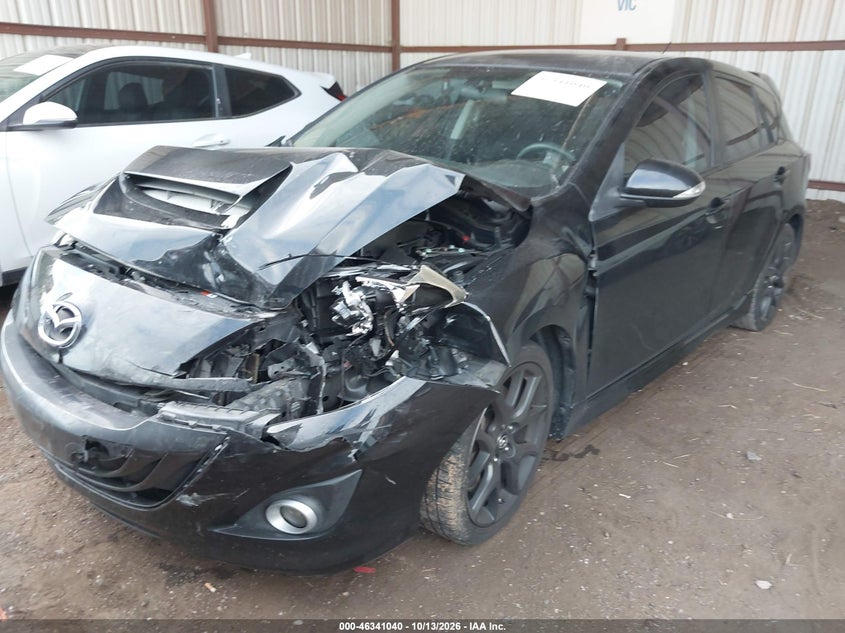 2012 Mazda Mazdaspeed3 Touring, Front End, IAAI, VIN JM1BL1L38C1677064 — photo 2