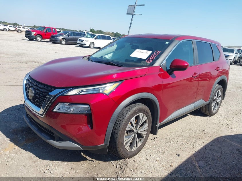 2023 Nissan Rogue Sv Fwd, Неизвестно, IAAI, VIN 5N1BT3BA0PC772638 — фото 2