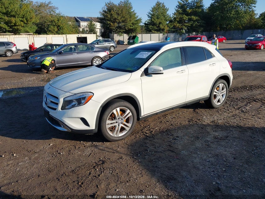Vin: wdctg4gb0hj301407, lot: 46841315, mercedes-benz gla 250 4matic 20172