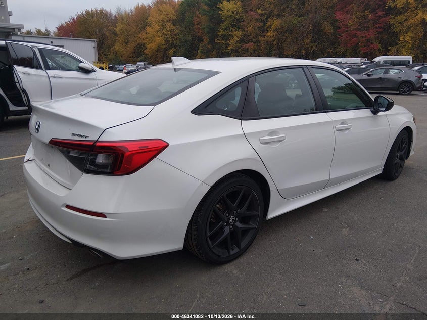 Vin: 2hgfe2f59ph543994, lot: 46841341, honda civic sport 20234