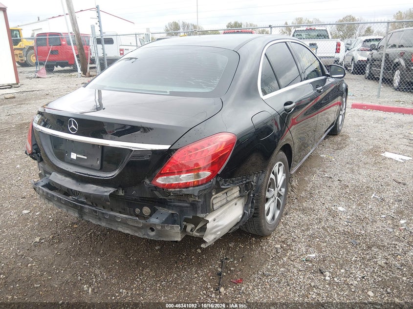 Vin: 55swf4jb5hu201839, lot: 46841351, mercedes-benz c 300 20174
