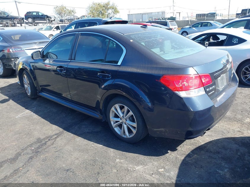 Vin: 4s3bmbk68d3048649, lot: 46841355, subaru legacy 2.5i limited 20133