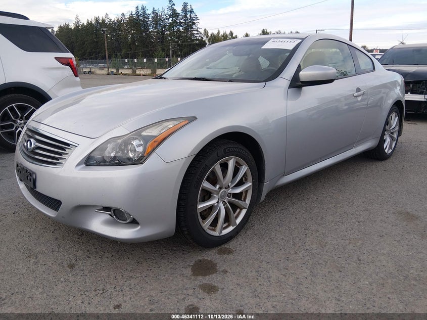 Vin: jn1cv6el7dm980574, lot: 46841371, infiniti g37x 20132