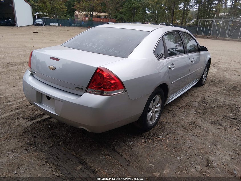 Vin: 2g1wf5e39d1260909, lot: 46841373, chevrolet impala ls 20134