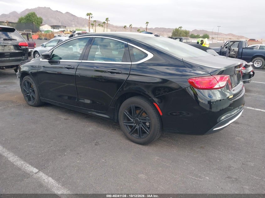 Vin: 1c3cccab7gn149707, lot: 46841395, chrysler 200 limited 20163
