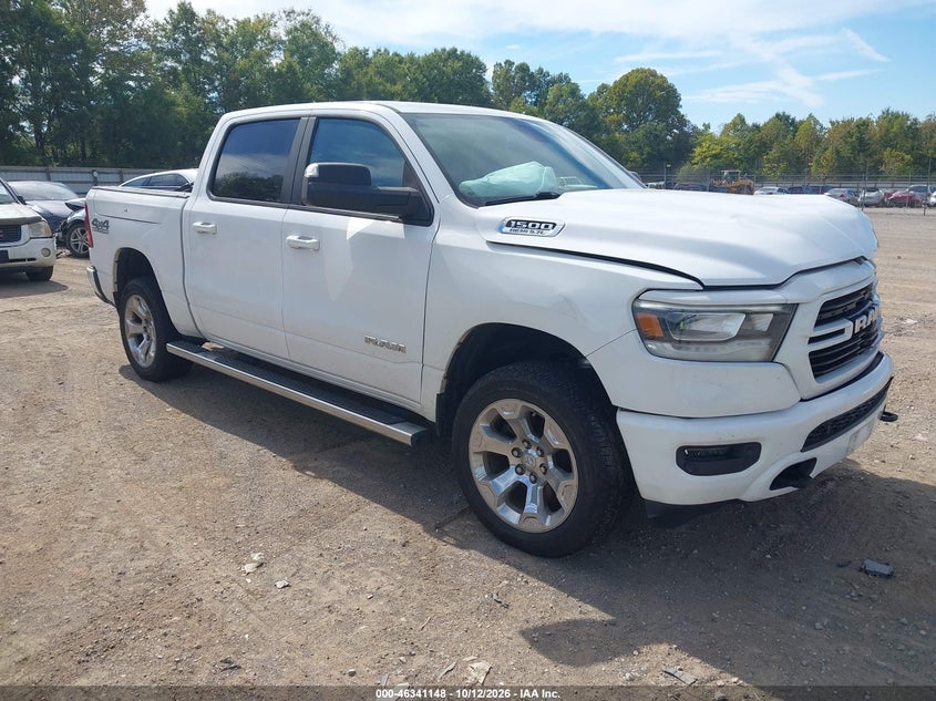 Vin: 1c6srfft6kn700430, lot: 46841407, ram 1500 big horn/lone star  4x4 5'7 box 2019 img_1
