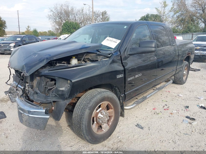 2007 Dodge Ram 1500 Slt, Front End, IAAI, VIN 3D7KR19D37G701881 — photo 2