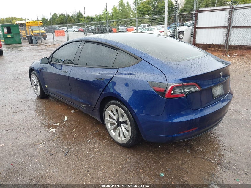 Vin: 5yj3e1ea2pf451948, lot: 46841437, tesla model 3 rear-wheel drive 20233