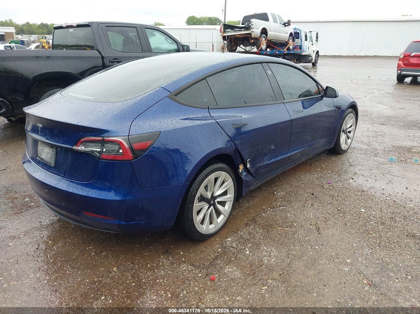 Vin: 5yj3e1ea2pf451948, lot: 46841437, tesla model 3 rear-wheel drive 20234