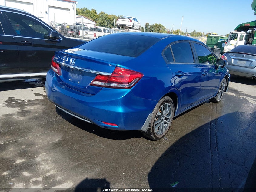 Vin: 19xfb2f8xfe093168, lot: 46841444, honda civic ex 20154
