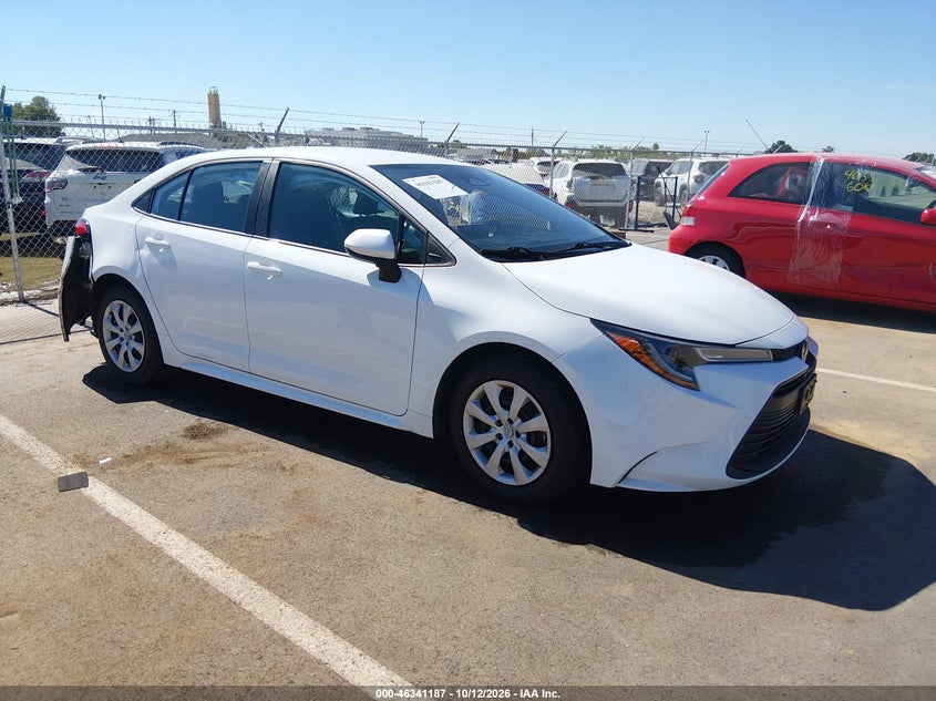 Vin: 5yfb4mde5pp025311, lot: 46841446, toyota corolla le 20231