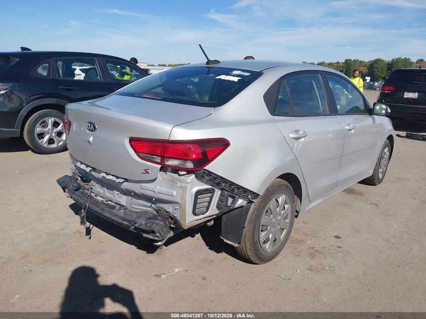 Vin: 3kpa24ad4me429548, lot: 46841466, kia rio s 20214