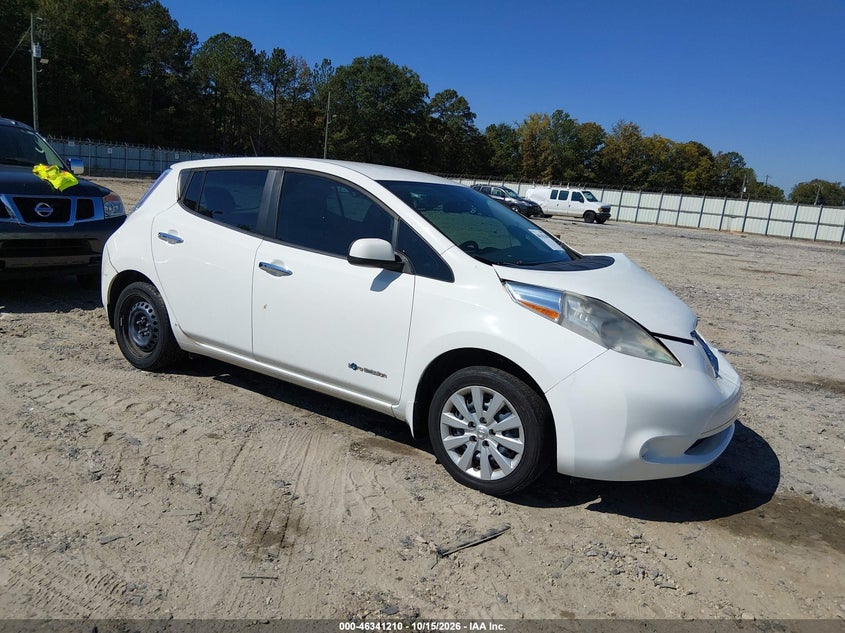 2015 Nissan Leaf S, aukciono nuotrauka 1