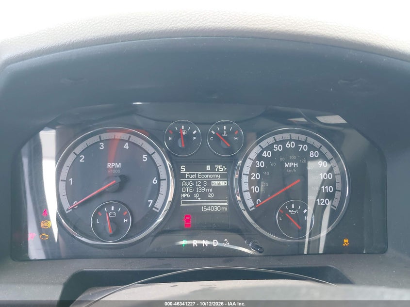 RAM 1500 2012 VIN 1C6RD6GP5CS291693