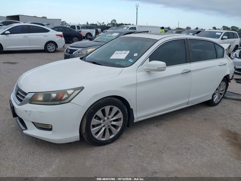 Vin: 1hgcr2f86da092096, lot: 46841528, honda accord ex-l 20132