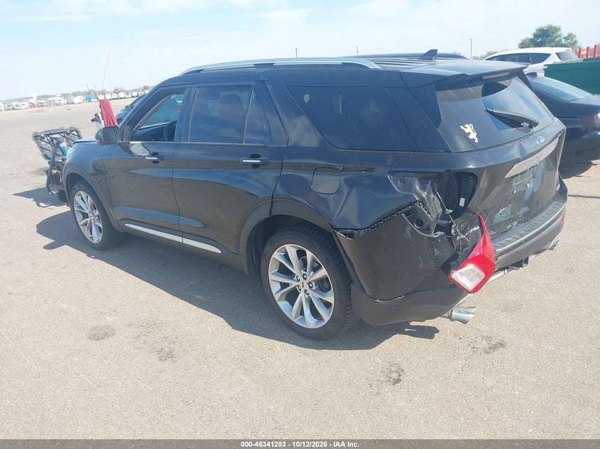 Vin: 1fm5k8hc2mga24192, lot: 46841542, ford explorer platinum 20213
