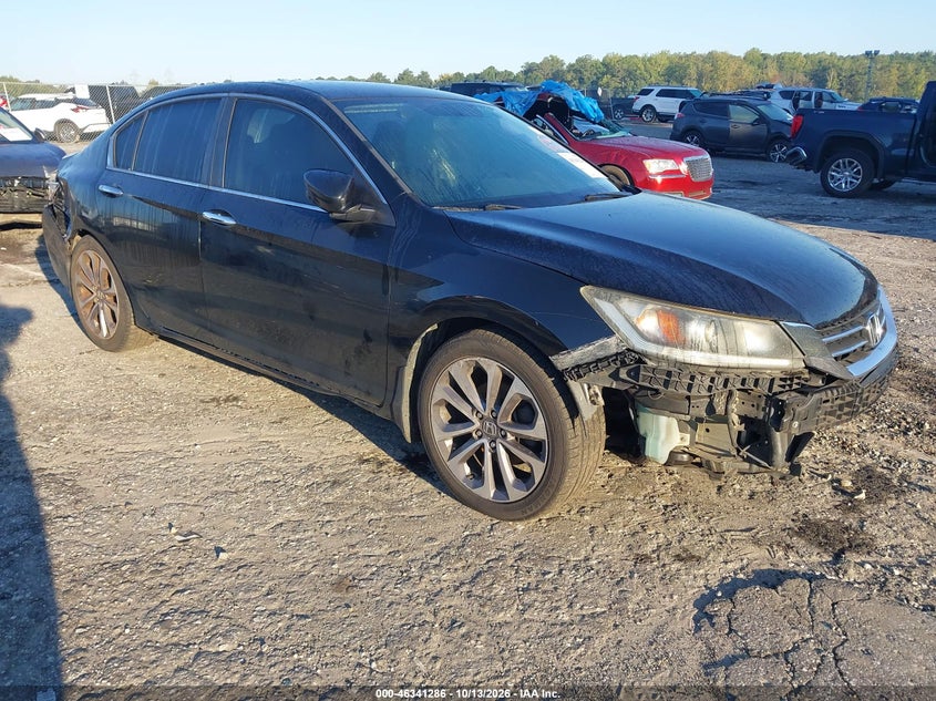 Vin: 1hgcr2f57fa170555, lot: 46841545, honda accord sport 20151