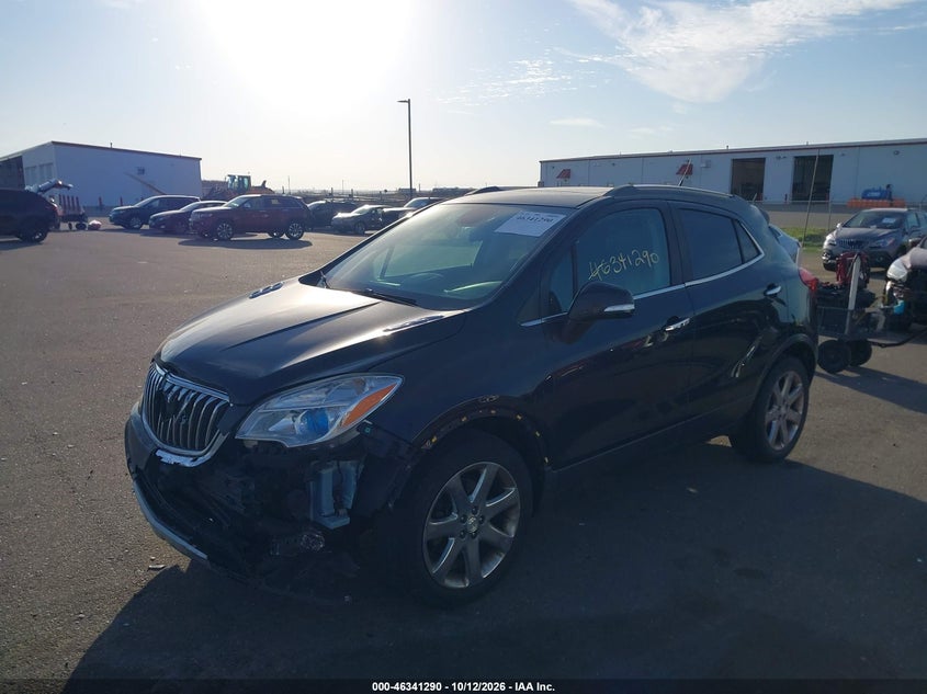 Vin: kl4cjcsb9eb762419, lot: 46841549, buick encore leather 20142