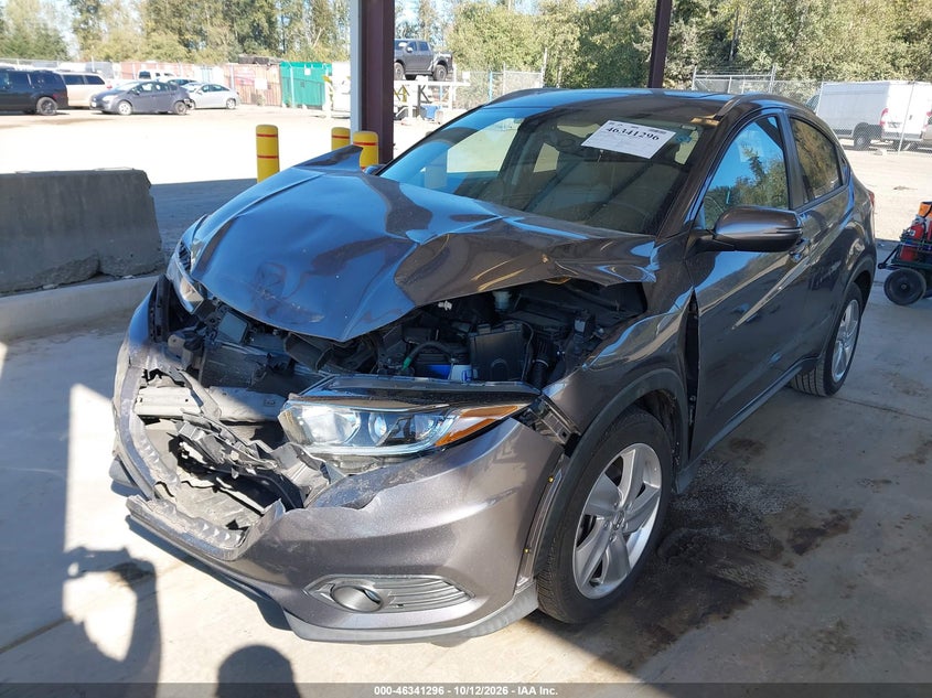 Vin: 3czru5h7xkm707286, lot: 46841555, honda hr-v ex-l 20192