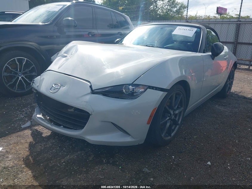 Vin: jm1ndac72g0108834, lot: 46841564, mazda mx-5 miata club 20162