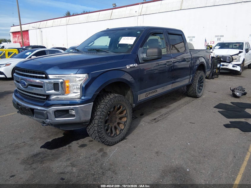 Vin: 1ftew1eg4jkc56731, lot: 46841568, ford f-150 xlt 20182
