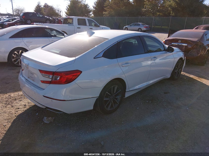Vin: 1hgcv1f54ma020194, lot: 46841595, honda accord ex-l 20214