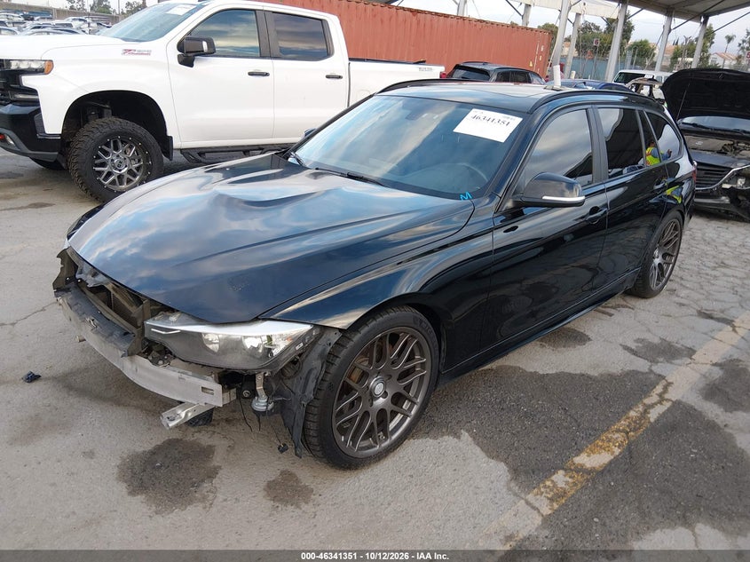 Vin: wba3k5c57fk301936, lot: 46841610, bmw 328d xdrive 20152