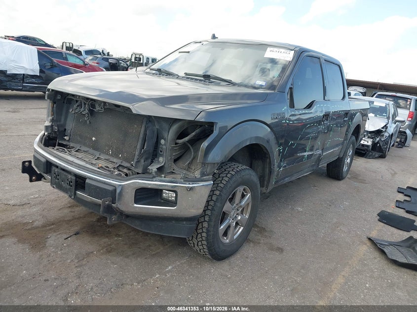 Vin: 1ftew1ep8jkc63035, lot: 46841612, ford f-150 xlt 20182