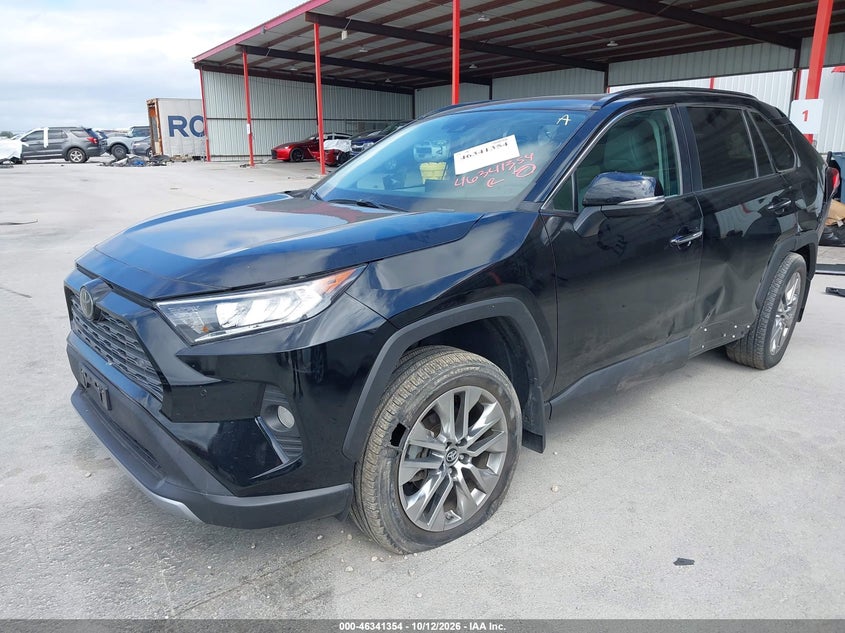 Vin: 2t3n1rfv1kw061043, lot: 46841613, toyota rav4 limited 20192